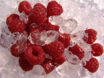 Bild von Himbeeren