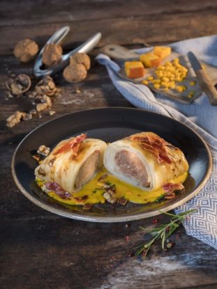 Kohlroulade mit Hackfleischfül