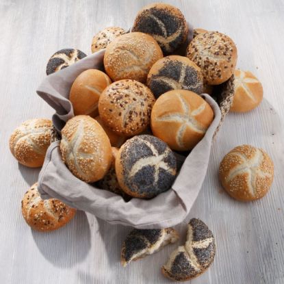 Bild von Mini-Kaiserbrötchen-Kiste,