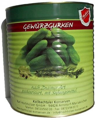 Bild von Gewürz Gurken 55/60er