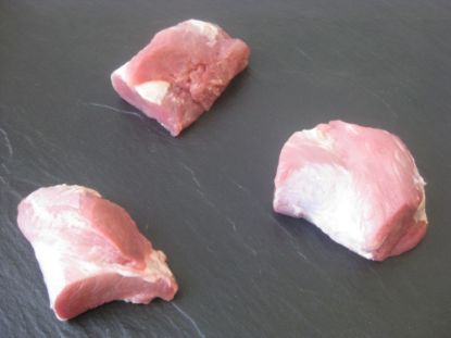 Schweinefilet-Köpfe