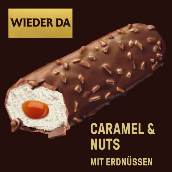 Bild von Magnum Caramel & Nuts Riegel