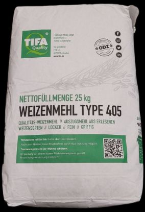 Bild von Weizenmehl 25kg Sack