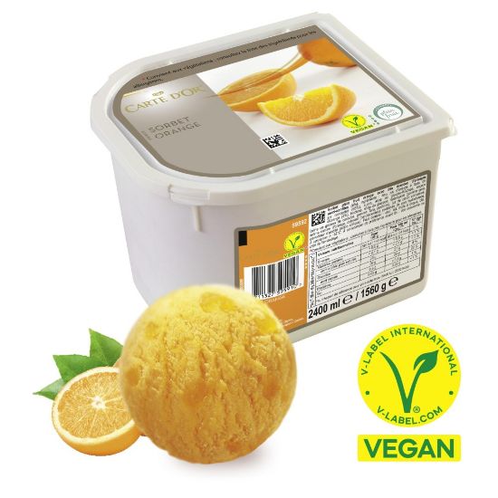 Bild von CD Orangen Sorbet vegan
