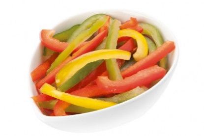 Paprikastreifen "Bunt"