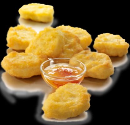 Bild von Hähnchen-Nuggets in Bierteig