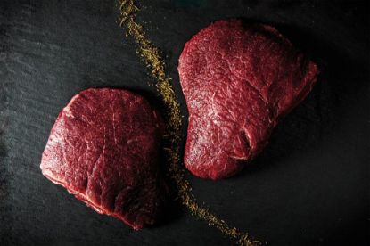 Bild von Rinderbacken ungeputzt