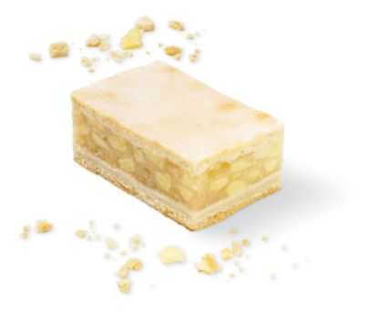 Gedeckte Apfel-Schnitte