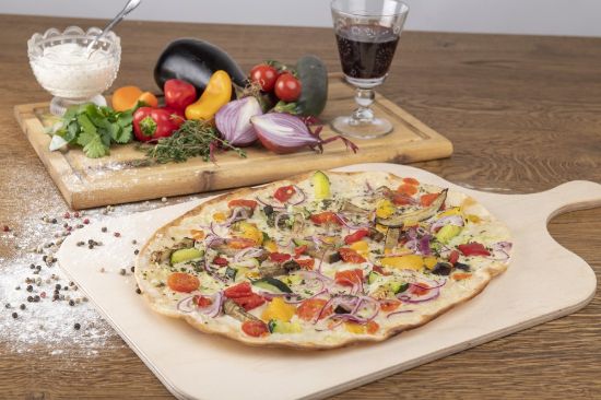 Bild von Flammkuchen Veggie (7-Gemüse)