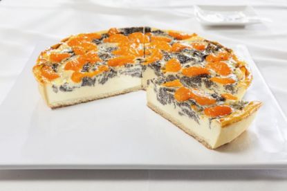Mohn-Mandarinen-Käsekuchen