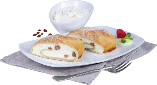 Bild von Quarkstrudelschnitte mit der Beschreibung gebacken