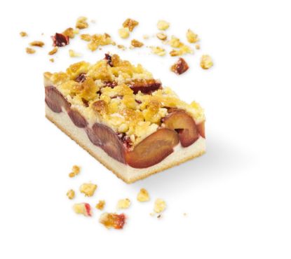 Bild von Pflaumen-Butterstreusel-Schnit mit der Beschreibung 20 Port. vg.
