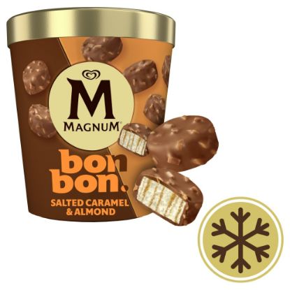 Bild von Magnum Bonbon mit der Beschreibung Salted Caramel & Almond