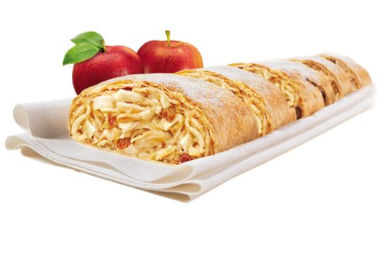 Bild von Apfelstrudel Schnitten "PAN" mit der Beschreibung gebacken