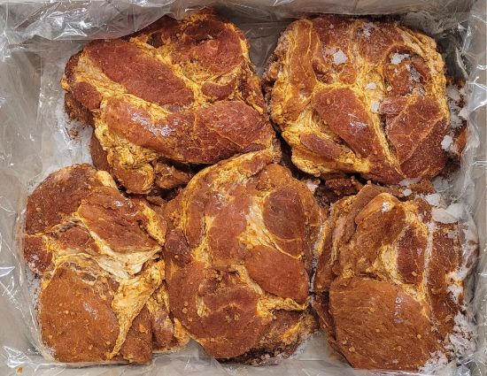 Bild von Schweinenackensteaks Paprika mit der Beschreibung Trockenwürzung, 20 x 180/200g