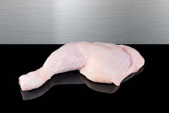 Bild von Hähnchenkeulen mit der Beschreibung 170g, HKL A