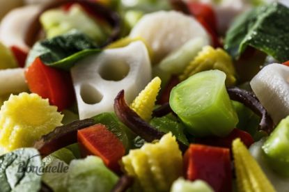 Bild von Wokgemüse Siam mit der Beschreibung mit Lotuswurzeln