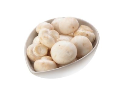 Bild von Champignons kleine ganze Köpfe mit der Beschreibung (Tifa)