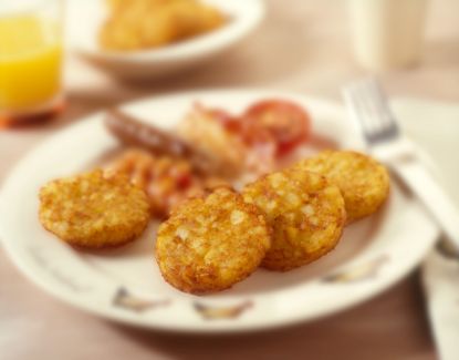 Bild von Rösti-Taler rounds mit der Beschreibung ca. 42,5 g/St., Aviko