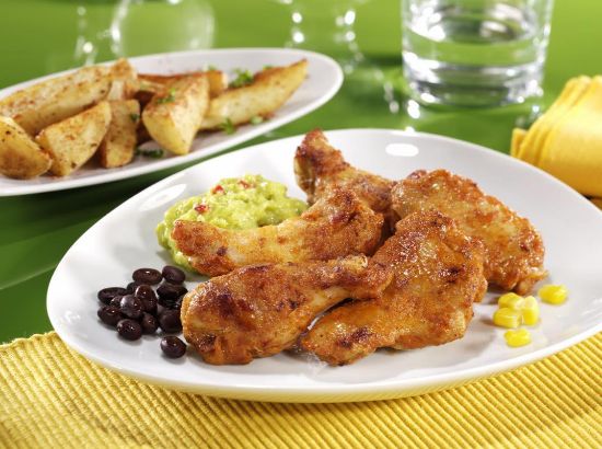 Bild von Chicken Wings Buffalo mit der Beschreibung gewürzt-Knaup