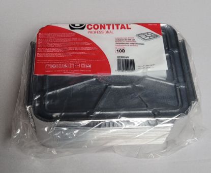 Bild von Deckel f. Alu Menüschale mit der Beschreibung 226x178mm