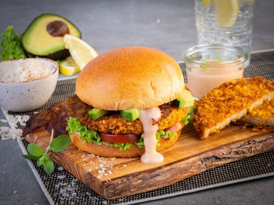 Bild von Burger Chick Style, vegan mit der Beschreibung 60 x 105 g
