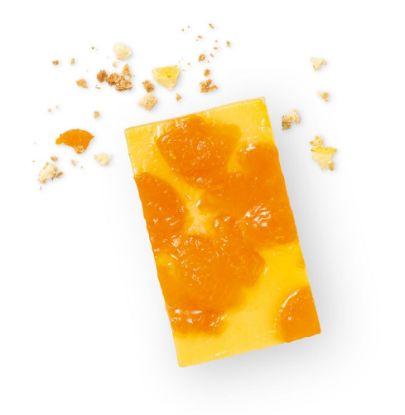 Bild von Käse-Mandarinen-Schnitte mit der Beschreibung 20 Port. vg.