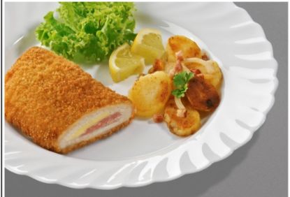 Bild von Schweine Cordon Bleu mit der Beschreibung 180g, paniert (Knaup)