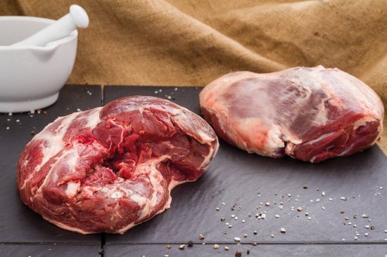Bild von Lammkeule v.Weideschaf mit der Beschreibung ohne Knochen