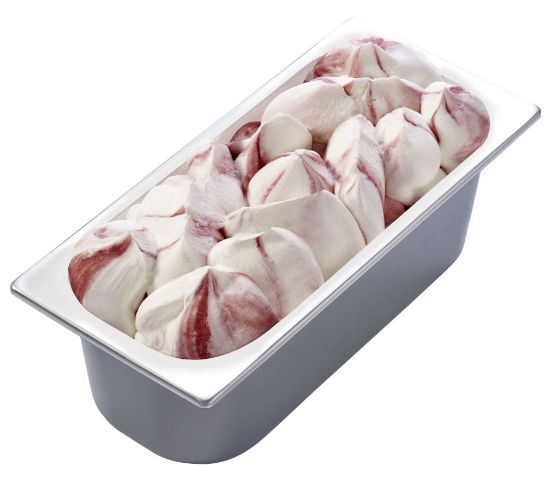 Bild von CDS Joghurt-Waldfrucht mit der Beschreibung Joghurteis mit Waldfruchtsauce, ohne deklarationspflichtige Zusatzstoffe