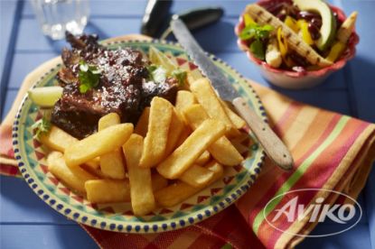 Bild von Super Crunch Pommes Steakhouse mit der Beschreibung (Aviko)