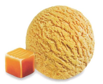 Bild von LE Caramell mit der Beschreibung Eis mit Karamellgeschmack