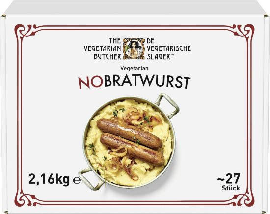 Bild von TVB Vegetarische Bratwurst mit der Beschreibung auf Sojabasis/ca. 27 Stck.