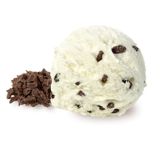 Bild von CD Stracciatella mit der Beschreibung Cremiges Eis mit Sahne verfeinert und köstlichen Schokoladenstückchen.
