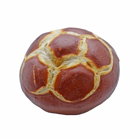 Bild von Laugen Fußballbrötchen mit der Beschreibung -Bestellartikel-