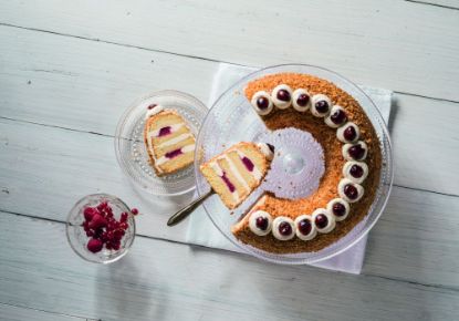 Bild von Frankfurter Kranz-Cafe Brünz mit der Beschreibung 2400g, (P425) ung. 20 Port.
