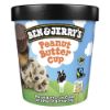 Bild von Peanut Butter Cup mit der Beschreibung Erdnussbutter-Eis, voll gespickt mit Drops aus Erdnusscreme.