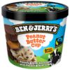 Bild von Peanut Butter Cup mit der Beschreibung Erdnussbutter-Eis, voll gespickt mit Drops aus Erdnusscreme.
