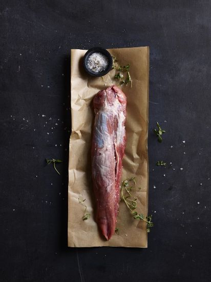 Bild von Landschweinfilet  deutsch mit der Beschreibung einzeln vac,TK