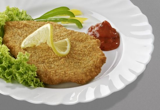 Bild von Schweineschnitzel 200er mit der Beschreibung paniert