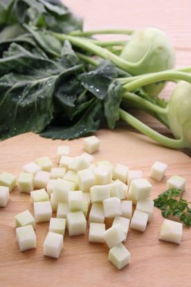 Bild von Kohlrabi-WÜRFEL mit der Beschreibung (Melzer)