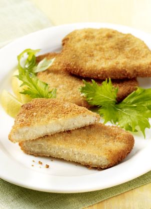 Bild von Schnitzel "Wiener Art", vegan mit der Beschreibung 40 x 80 g