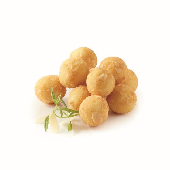 Bild von Kroketten Mandel mit der Beschreibung rund