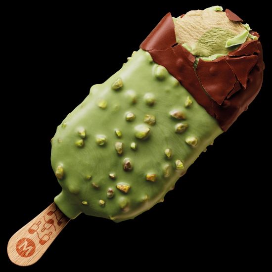 Bild von Magnum La Pistache mit der Beschreibung Pistazien-Eiskern in cremigem Eis mit Pistaziengeschmack