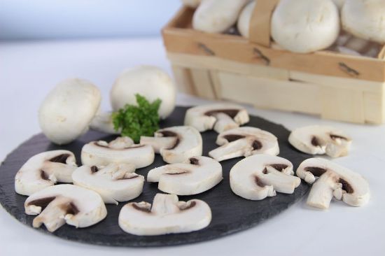 Bild von Champignons Hotel geschnitten mit der Beschreibung II.Wahl, (Melzer)