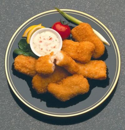 Bild von Fischstäbchen, paniertu.vorgb. mit der Beschreibung 30g/St.