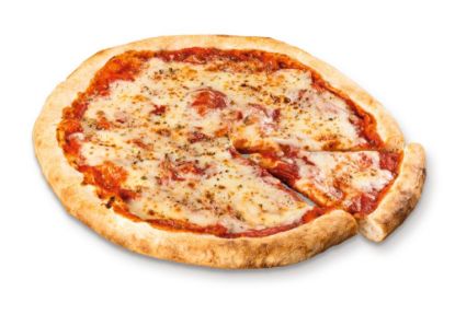 Bild von Pizza Margherita mit der Beschreibung Perfettissima