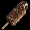 Bild von Nogger Choc mit der Beschreibung Vanilleeis mit Nougatcremekern, knackige Kakaoglasur mit weißen Nougatstückchen.