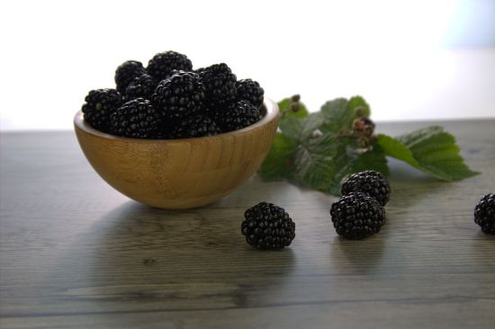 Bild von Brombeeren mit der Beschreibung lose rollend (Melzer)