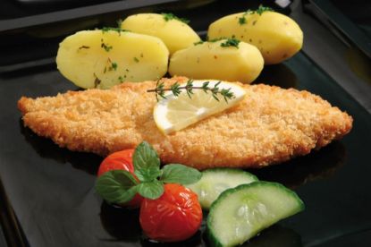 Bild von Seelachsfilet,paniert 140-160g mit der Beschreibung naturform